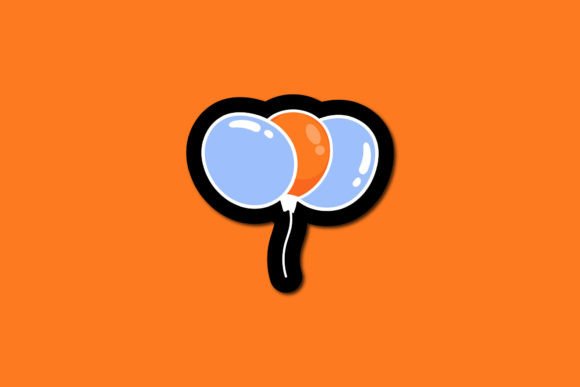 Birthday Sticker Icon Balloon Review for Real Projects
