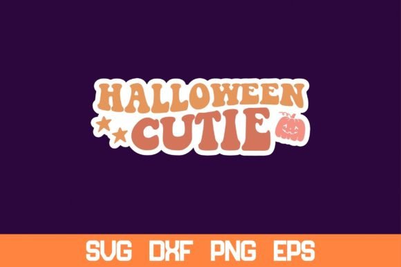 Halloween Cutie Retro Sticker SVG Review