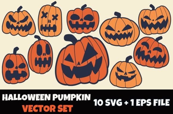 Halloween Pumpkin Smile Illustration Svg Review