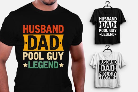 Husband Dad Pool Guy Legend Embroidery Review