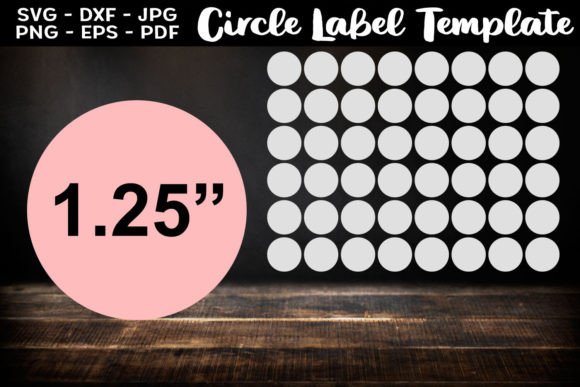 Review: 1.25 Circle Label Template Sticker PNG