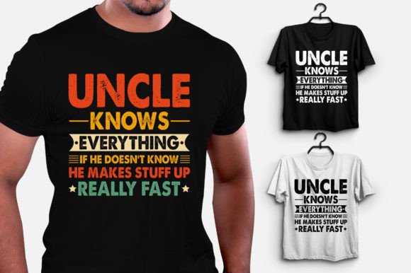 Uncle Knows Everything T-Shirt Design Review